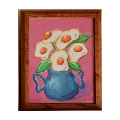 "Pink Sunday" Framed Original